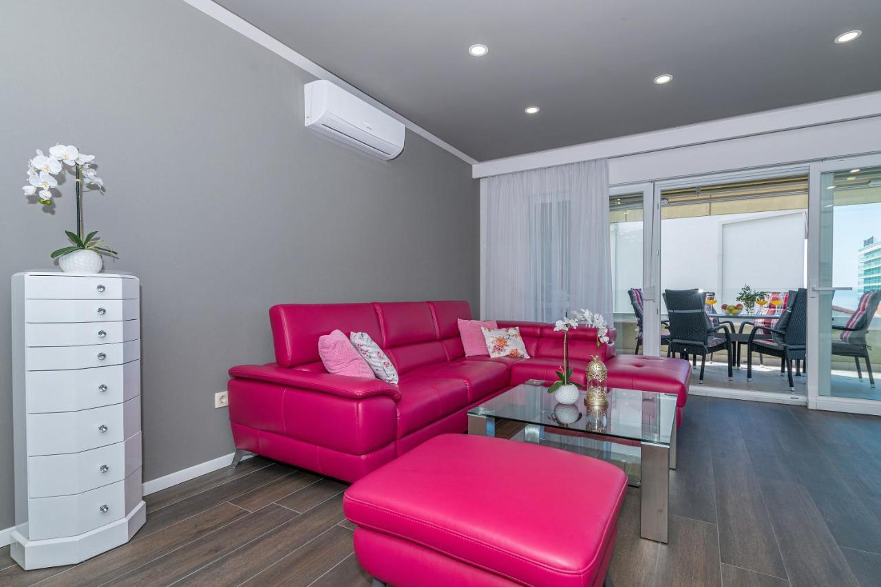 Luxury Apartment Purple Summer Sea View Makarska Exterior foto