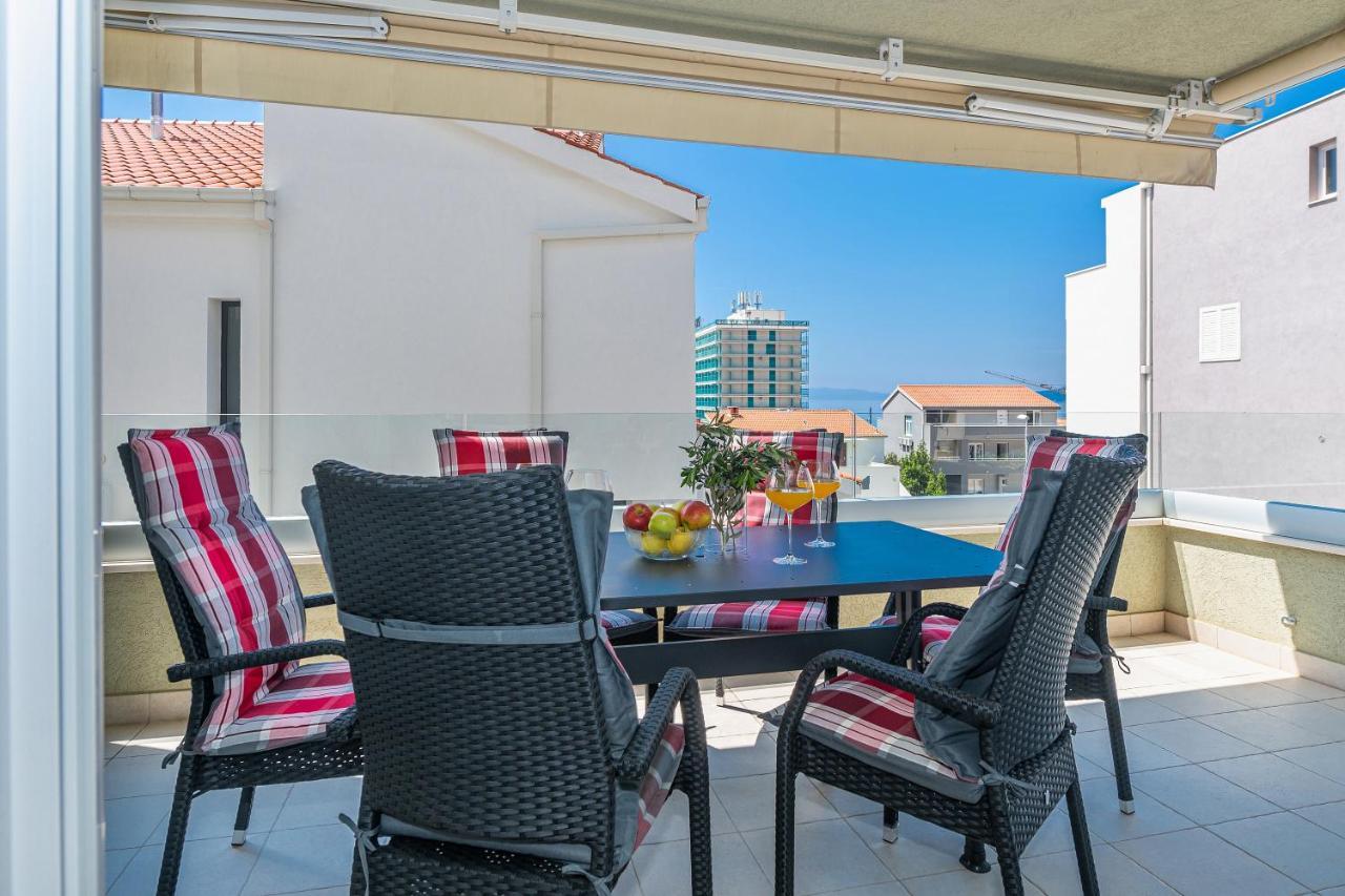 Luxury Apartment Purple Summer Sea View Makarska Exterior foto